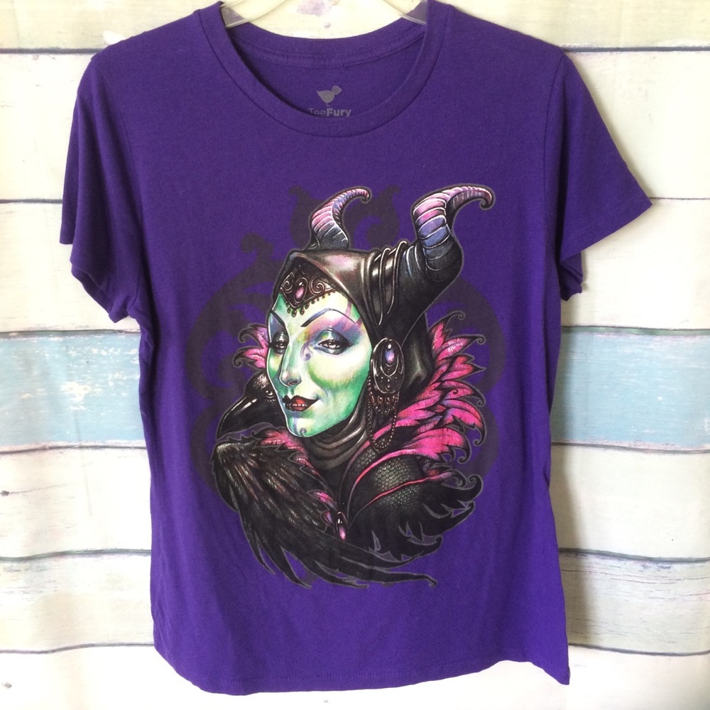 Tee Fury Maleficent Artsy tee shirt